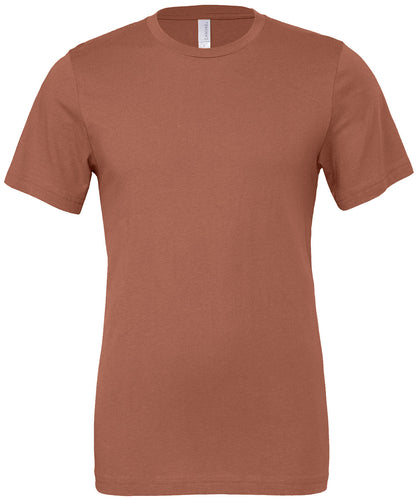 Bella+Canvas Unisex Jersey crew neck t-shirt Terracotta
