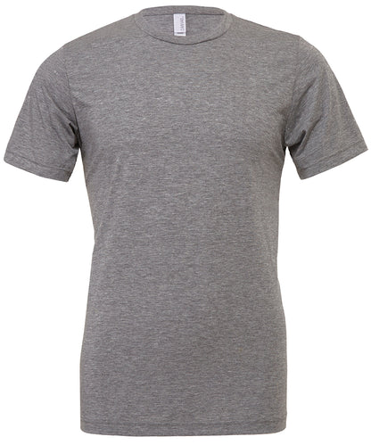 Bella+Canvas Unisex triblend crew neck t-shirt Grey Triblend
