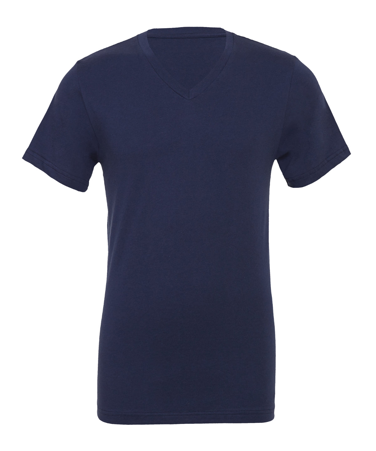Bella+Canvas Unisex Jersey v-neck t-shirt Navy