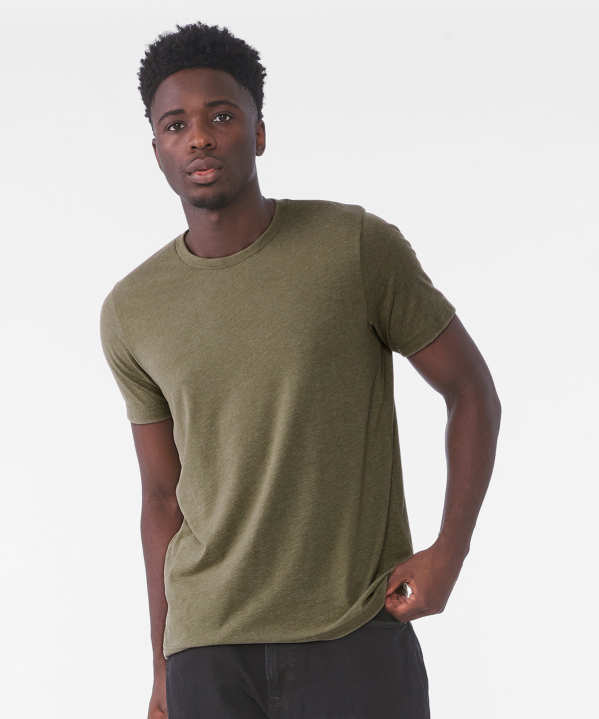 Bella+Canvas Unisex sueded tee Athletic Heather