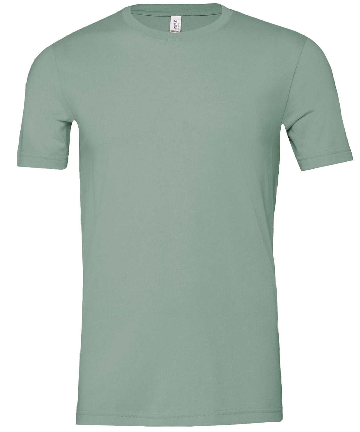 Bella+Canvas Unisex heather CVC short sleeve t-shirt Heather Dusty Blue