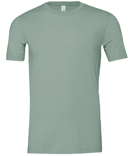 Bella+Canvas Unisex heather CVC short sleeve t-shirt Heather Dusty Blue