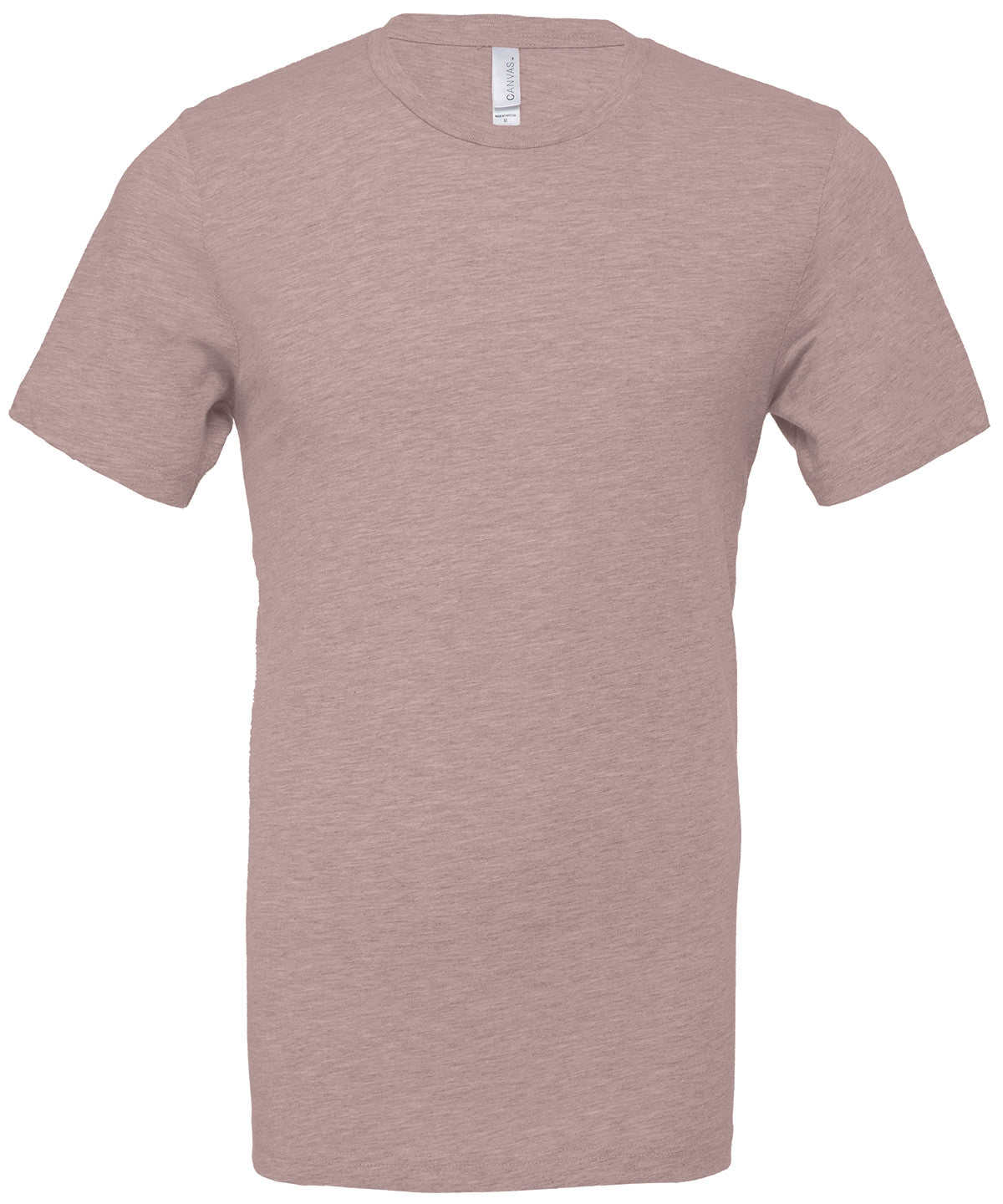Bella+Canvas Unisex heather CVC short sleeve t-shirt Heather Pink Gravel