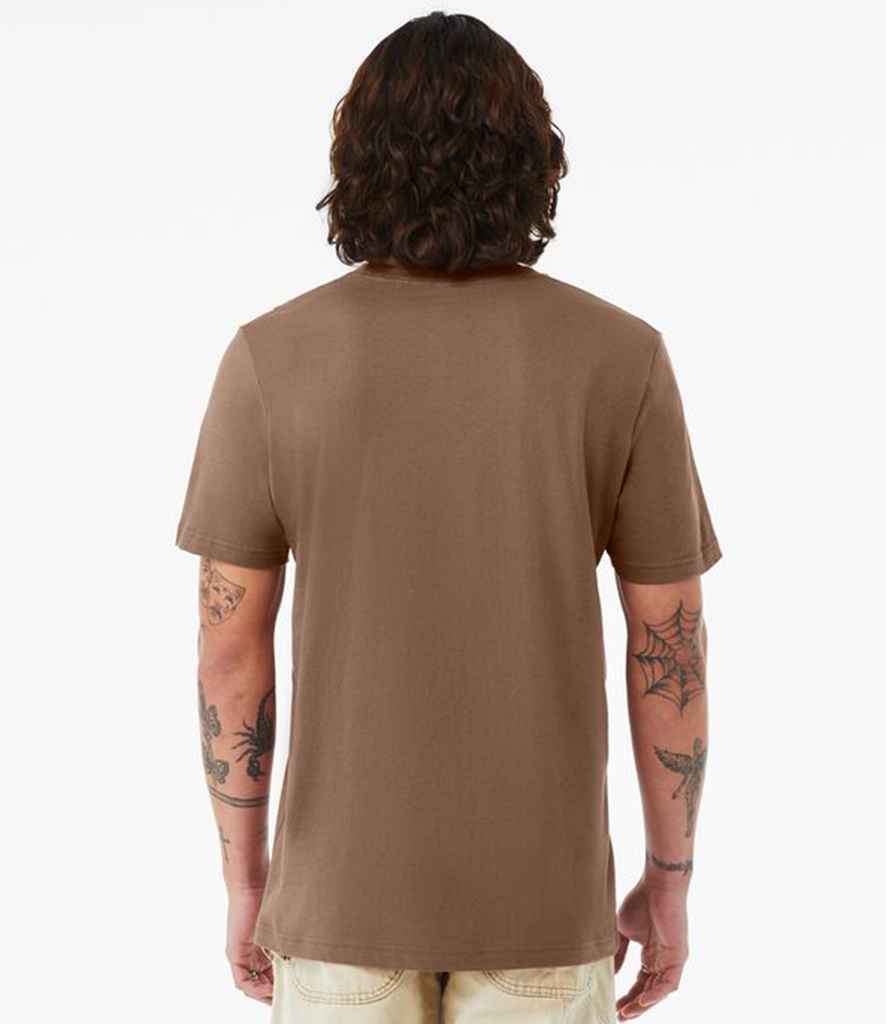 Bella+Canvas Canvas Unisex Crew Neck T-Shirt Brown