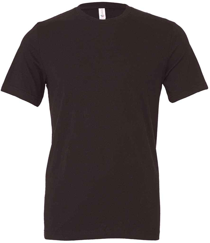 Bella+Canvas Canvas Unisex Crew Neck T-Shirt Dark Grey Solid