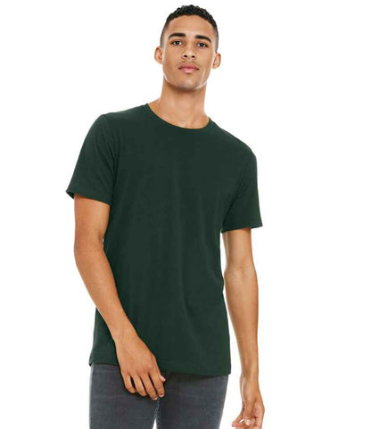 Bella+Canvas Canvas Unisex Crew Neck T-Shirt Forest Green