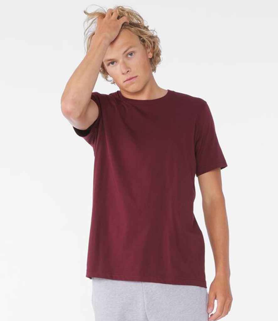 Bella+Canvas Canvas Unisex Crew Neck T-Shirt Maroon