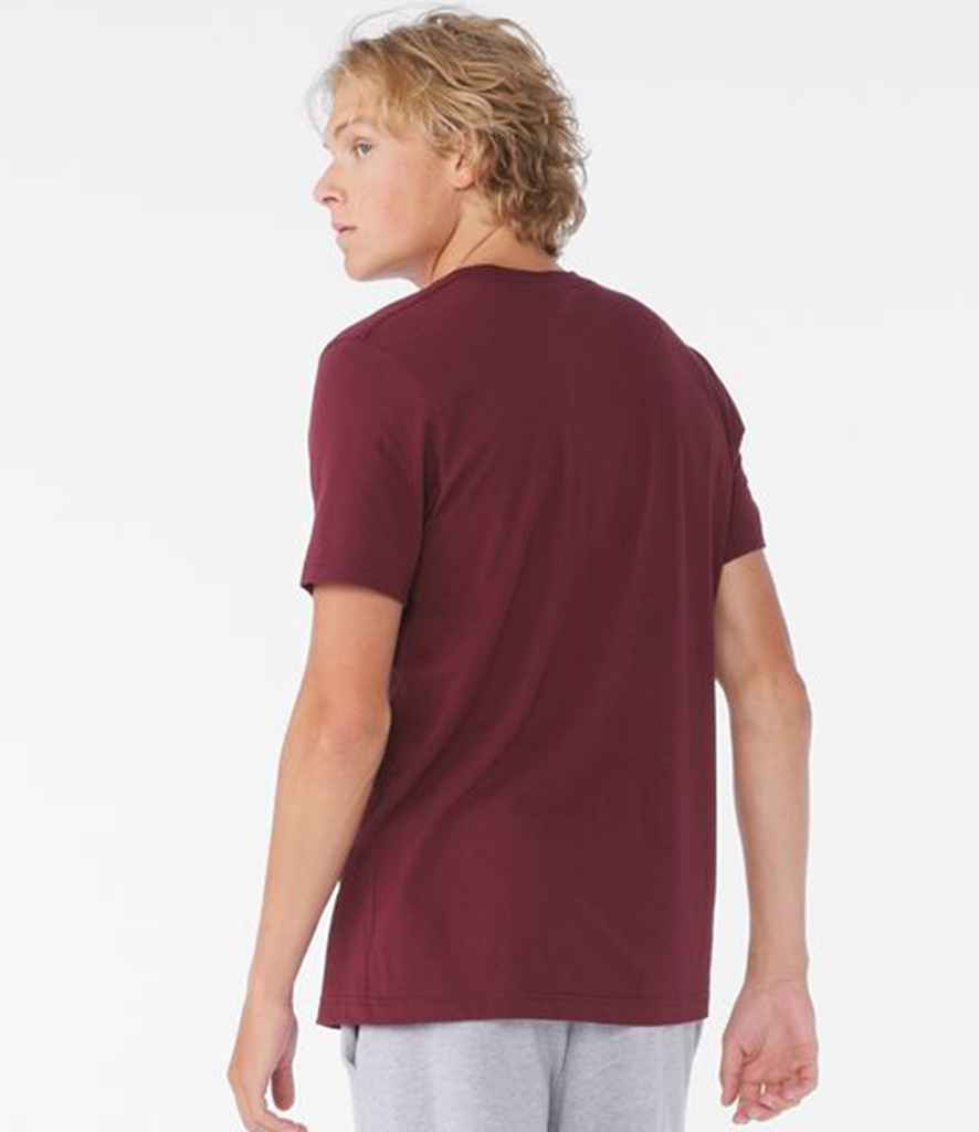 Bella+Canvas Canvas Unisex Crew Neck T-Shirt Maroon