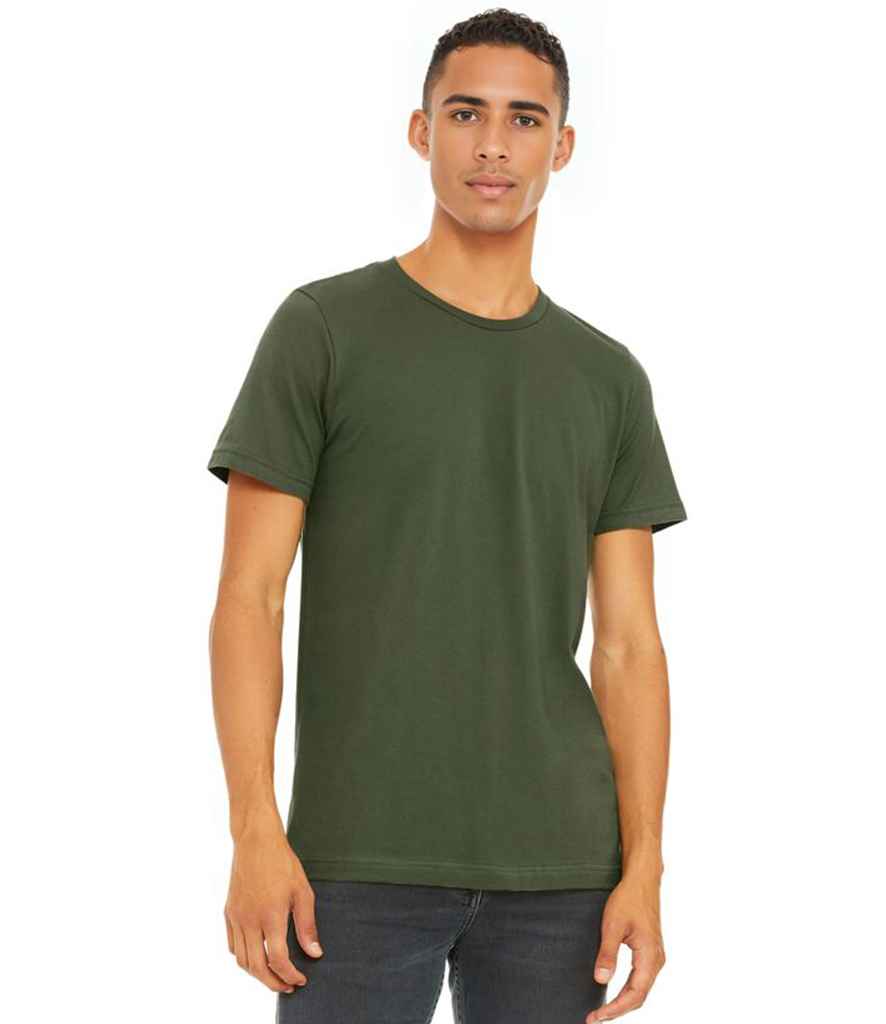 Bella+Canvas Canvas Unisex Crew Neck T-Shirt Military Green