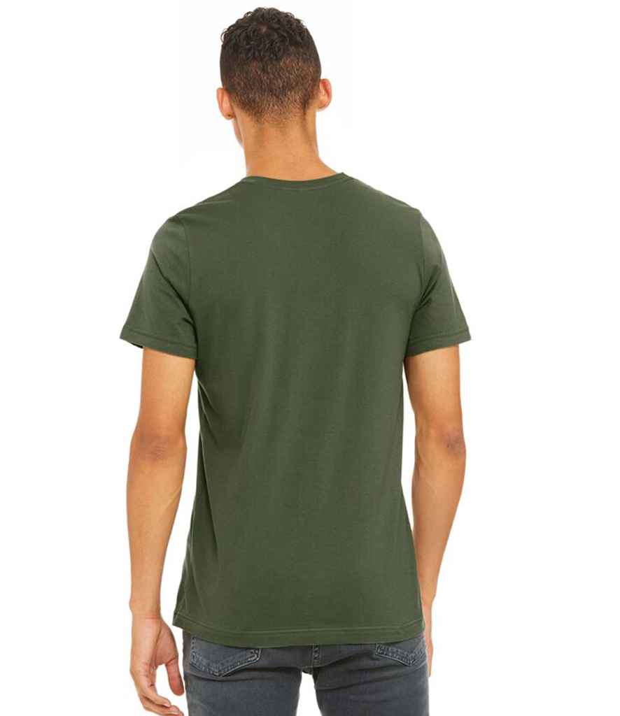 Bella+Canvas Canvas Unisex Crew Neck T-Shirt Military Green
