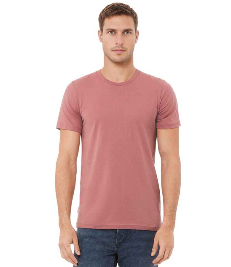 Bella+Canvas Canvas Unisex Crew Neck T-Shirt Mauve
