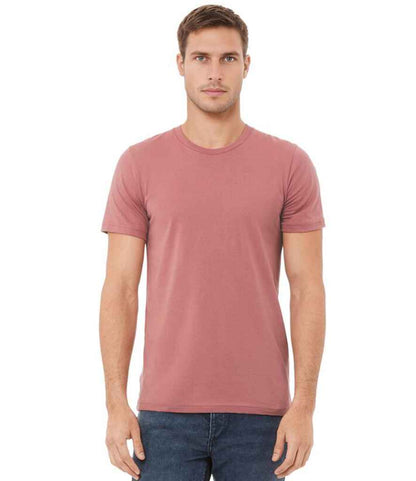 Bella+Canvas Canvas Unisex Crew Neck T-Shirt Mauve