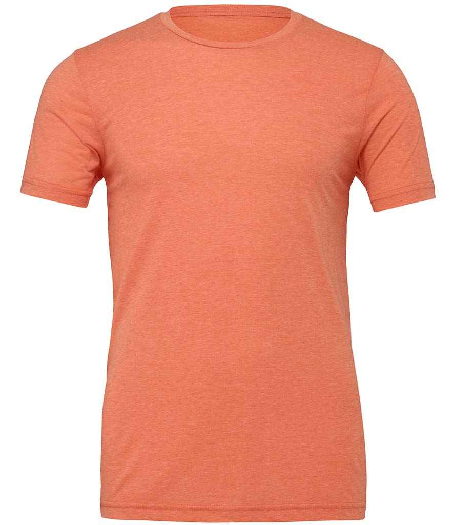 Canvas Unisex Crew Neck T-Shirt in Orange