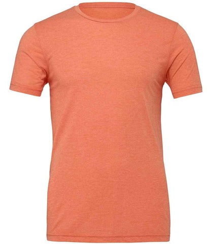 Canvas Unisex Crew Neck T-Shirt in Orange