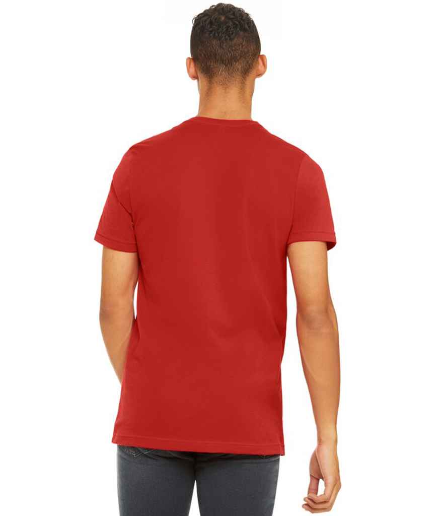 Bella+Canvas Canvas Unisex Crew Neck T-Shirt Red