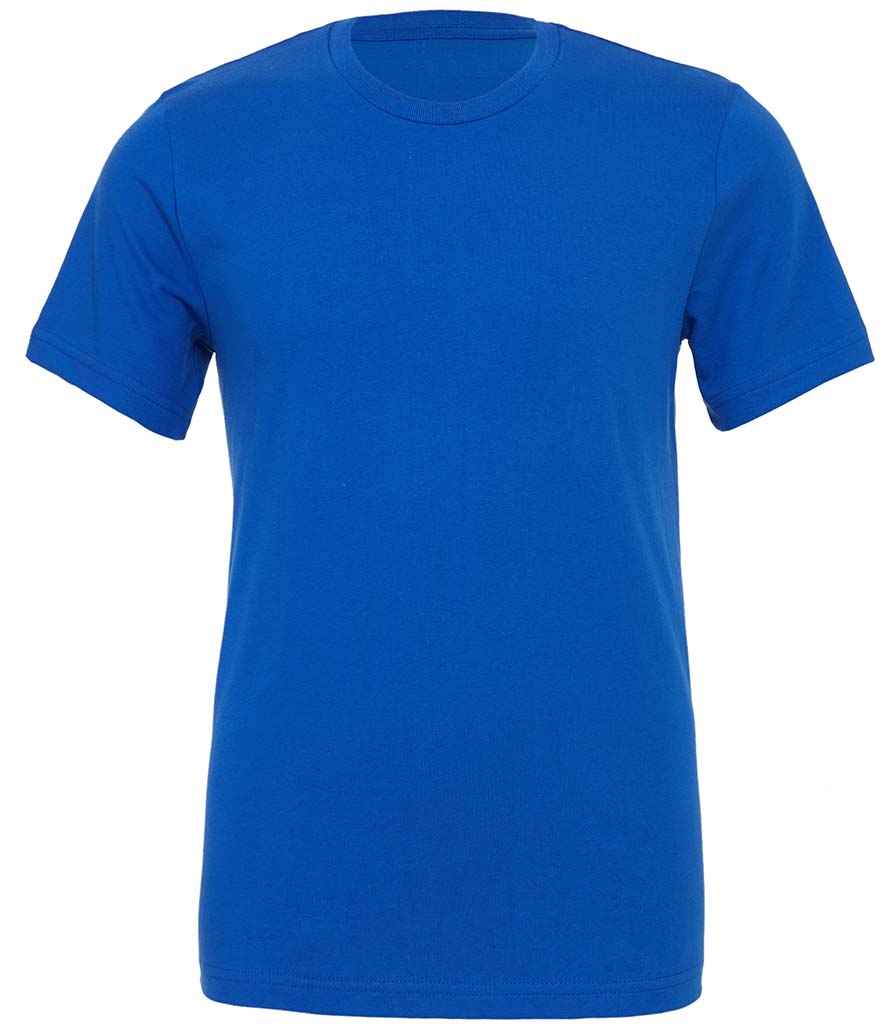 Canvas Unisex Crew Neck T-Shirt in Royal Blue