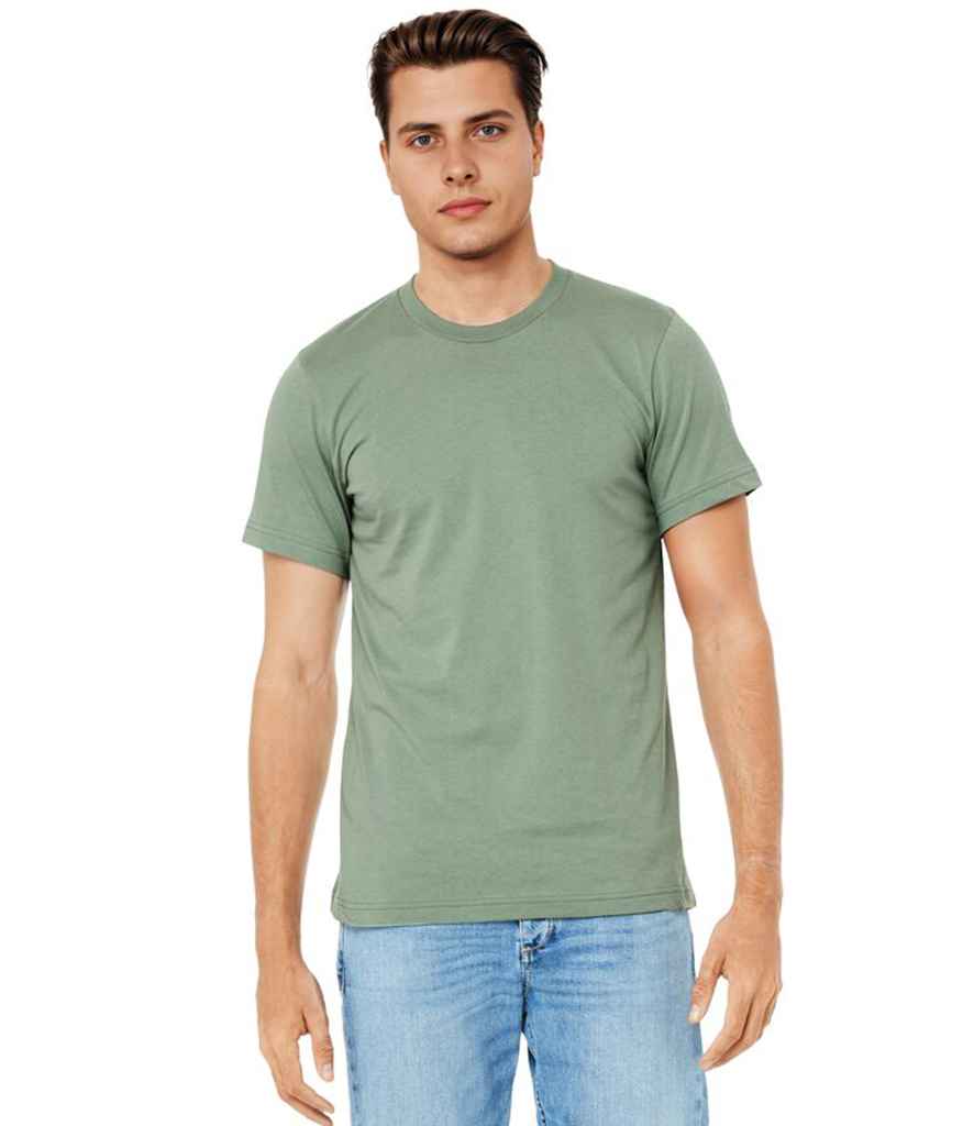 Bella+Canvas Canvas Unisex Crew Neck T-Shirt Sage Green