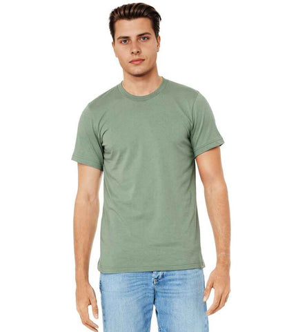 Bella+Canvas Canvas Unisex Crew Neck T-Shirt Sage Green