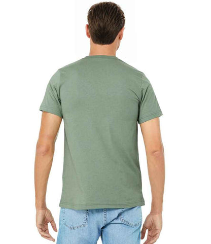 Bella+Canvas Canvas Unisex Crew Neck T-Shirt Sage Green