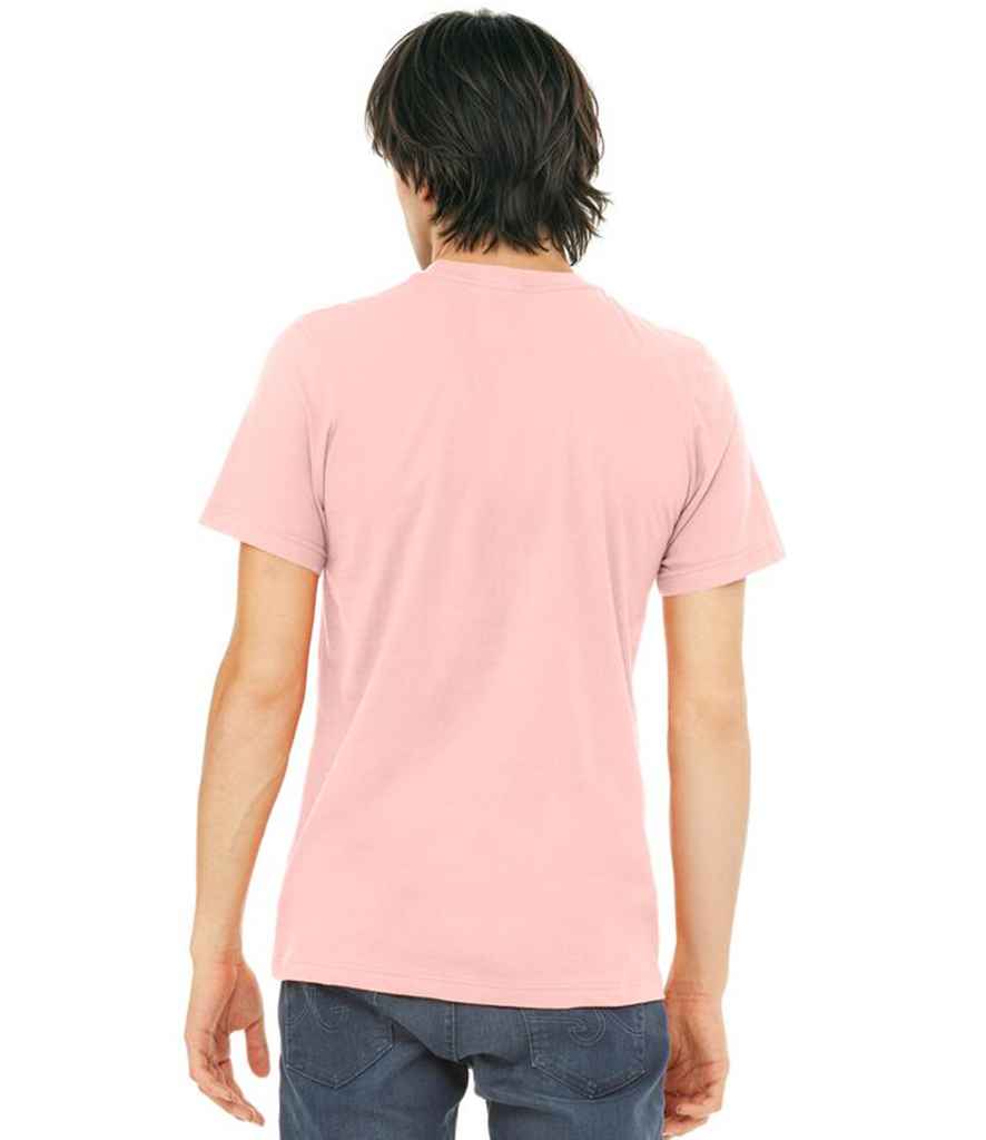 Bella+Canvas Canvas Unisex Crew Neck T-Shirt Soft Pink