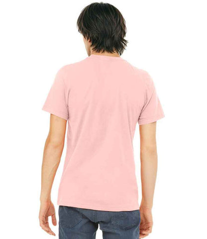 Bella+Canvas Canvas Unisex Crew Neck T-Shirt Soft Pink