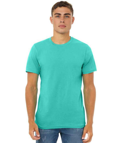 Bella+Canvas Canvas Unisex Crew Neck T-Shirt Teal