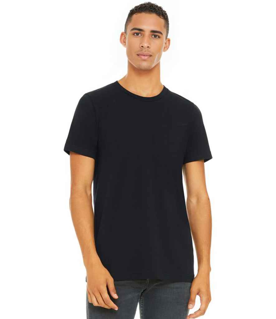Bella+Canvas Canvas Unisex Crew Neck T-Shirt Vintage Black
