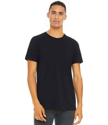 Bella+Canvas Canvas Unisex Crew Neck T-Shirt Vintage Black