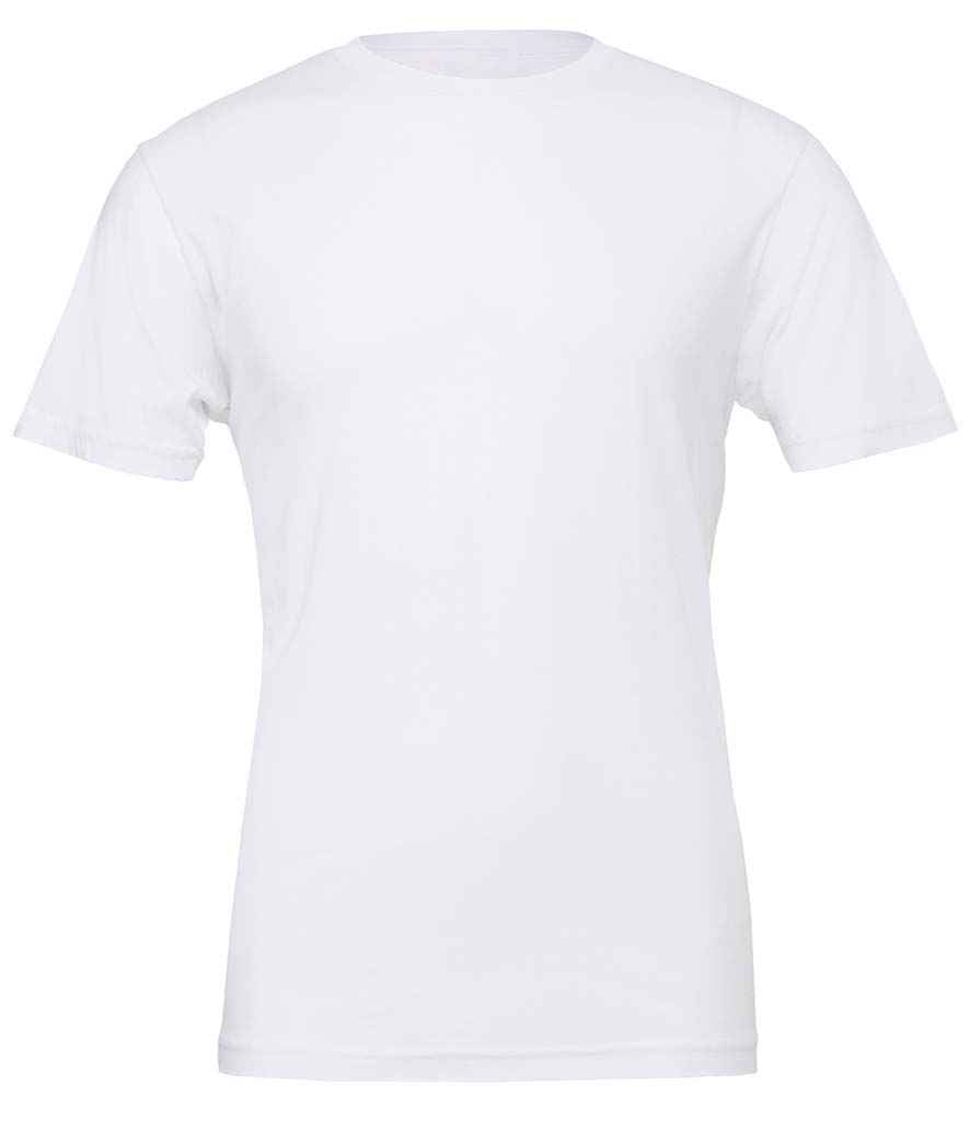 Canvas Unisex Crew Neck T-Shirt in White