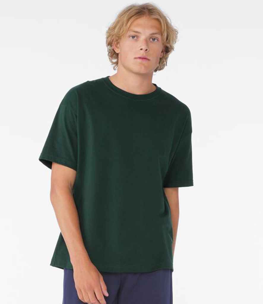 Bella+Canvas Canvas Unisex Heavyweight Boxy T-Shirt Forest Green