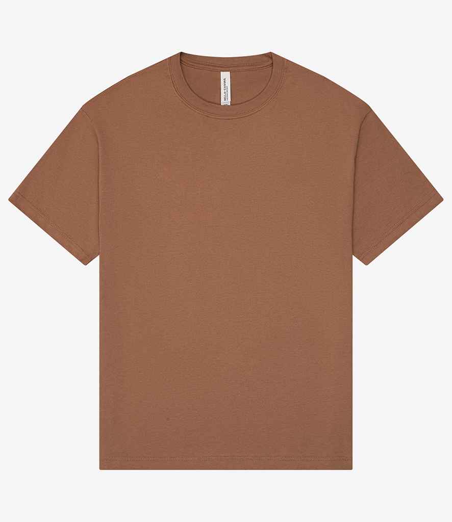 Bella+Canvas Canvas Unisex Heavyweight Boxy T-Shirt Vintage Brown