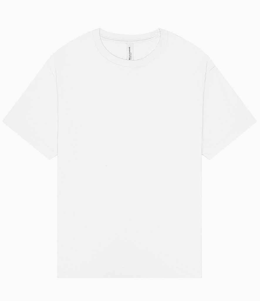Canvas Unisex Heavyweight Boxy T-Shirt in White