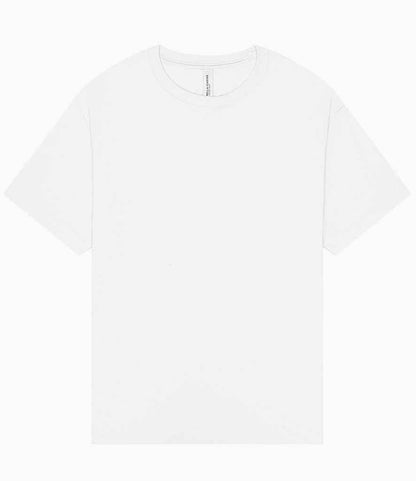 Canvas Unisex Heavyweight Boxy T-Shirt in White