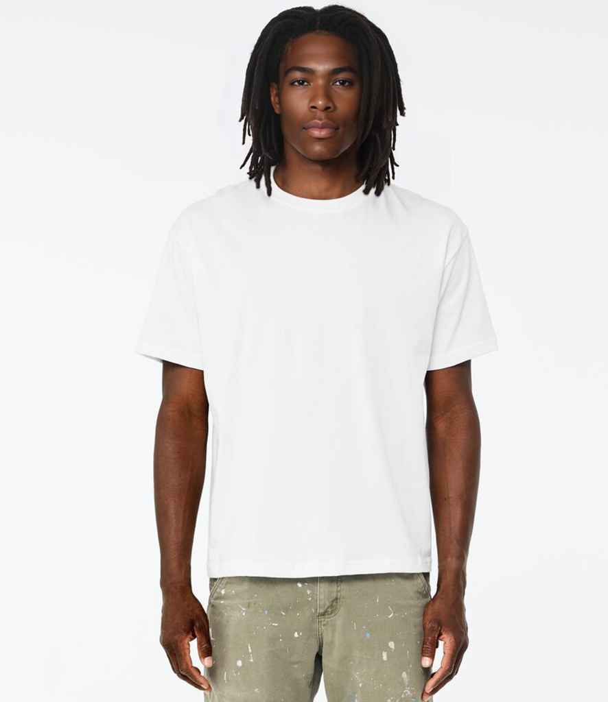 Bella+Canvas Canvas Unisex Heavyweight Boxy T-Shirt White