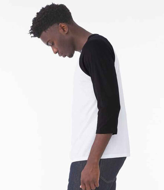 Canvas Unisex 3/4 Sleeve Baseball T-Shirt - model image