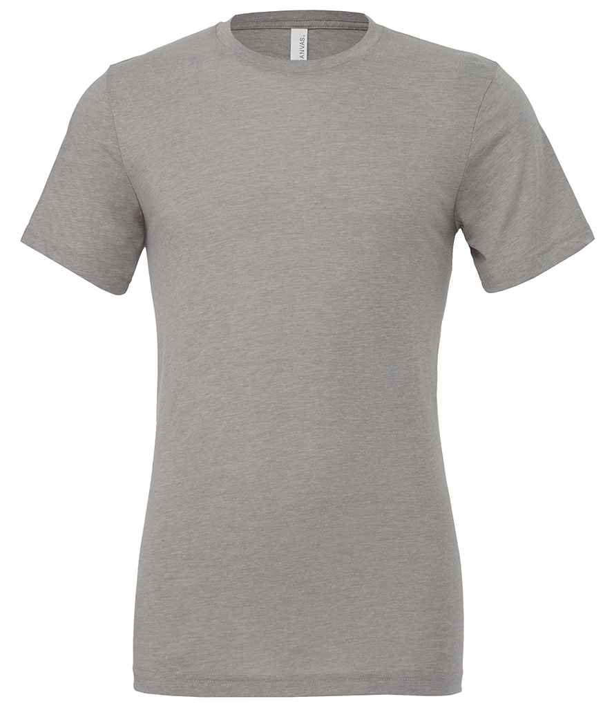 Canvas Unisex Tri-Blend T-Shirt in Athletic Grey Tri-Blend