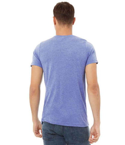 Bella+Canvas Canvas Unisex Tri-Blend T-Shirt Blue Tri-Blend