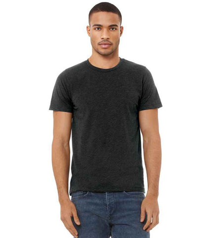 Bella+Canvas Canvas Unisex Tri-Blend T-Shirt Charcoal Black Tri-Blend