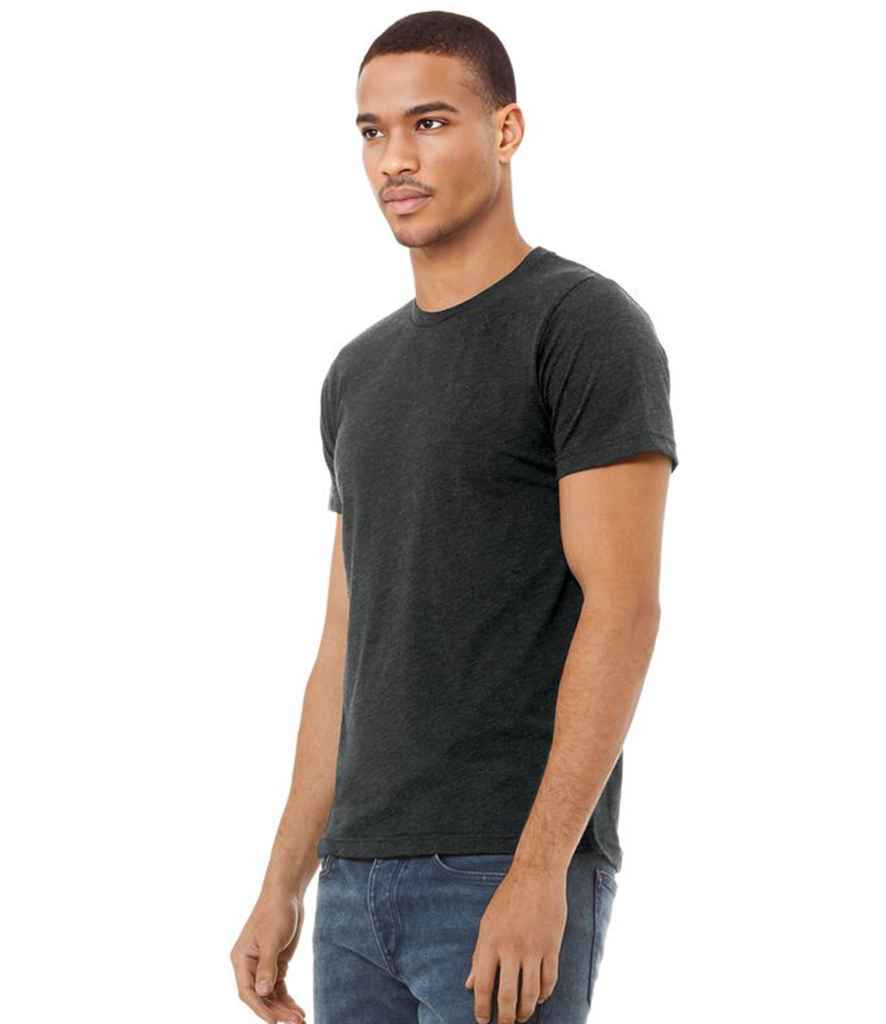 Bella+Canvas Canvas Unisex Tri-Blend T-Shirt Charcoal Black Tri-Blend