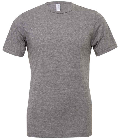 Canvas Unisex Tri-Blend T-Shirt in Grey Tri-Blend
