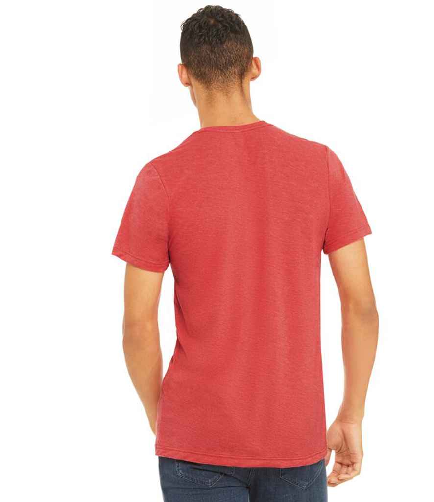 Bella+Canvas Canvas Unisex Tri-Blend T-Shirt Light Red Tri-Blend