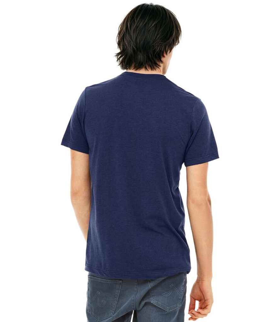 Bella+Canvas Canvas Unisex Tri-Blend T-Shirt Navy Tri-Blend