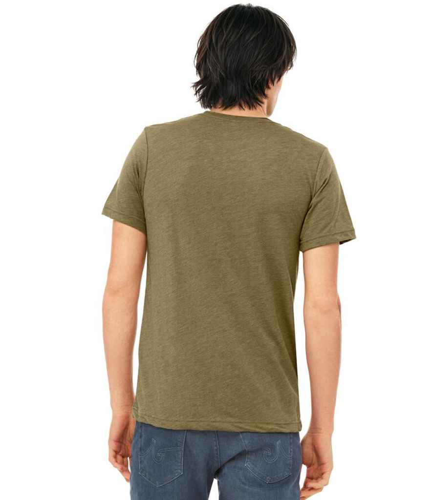 Bella+Canvas Canvas Unisex Tri-Blend T-Shirt Olive Green Tri-Blend