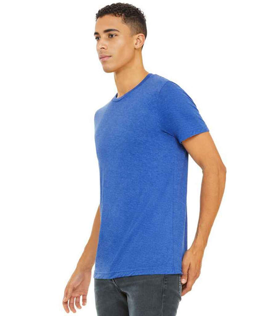 Canvas Unisex Tri-Blend T-Shirt - model image
