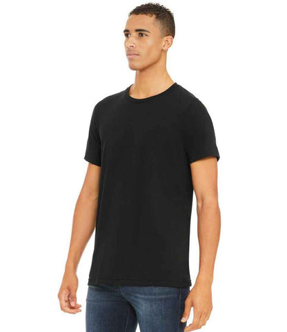 Bella+Canvas Canvas Unisex Tri-Blend T-Shirt Solid Black Tri-Blend