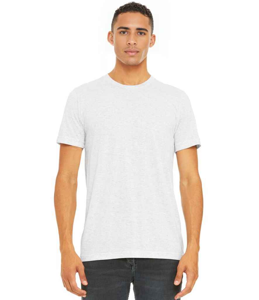 Bella+Canvas Canvas Unisex Tri-Blend T-Shirt White Fleck Tri-Blend