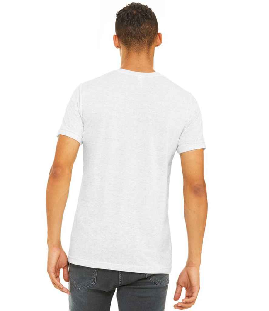 Bella+Canvas Canvas Unisex Tri-Blend T-Shirt White Fleck Tri-Blend