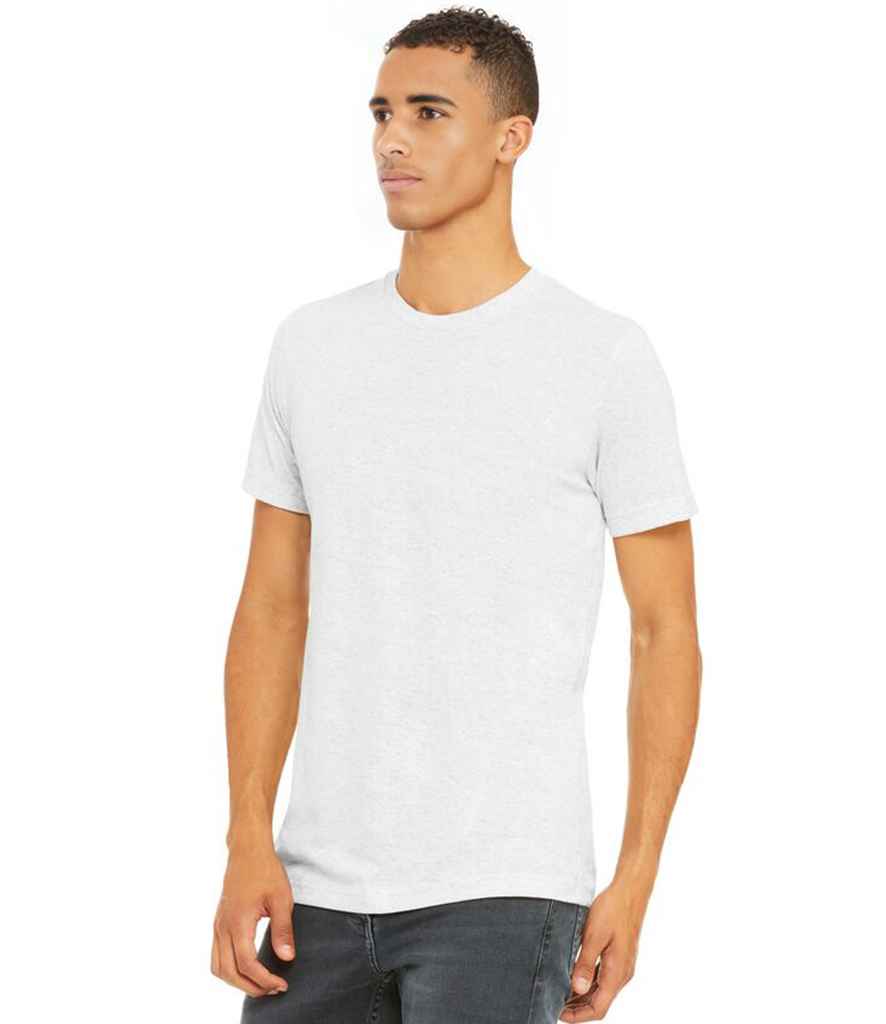 Bella+Canvas Canvas Unisex Tri-Blend T-Shirt White Fleck Tri-Blend