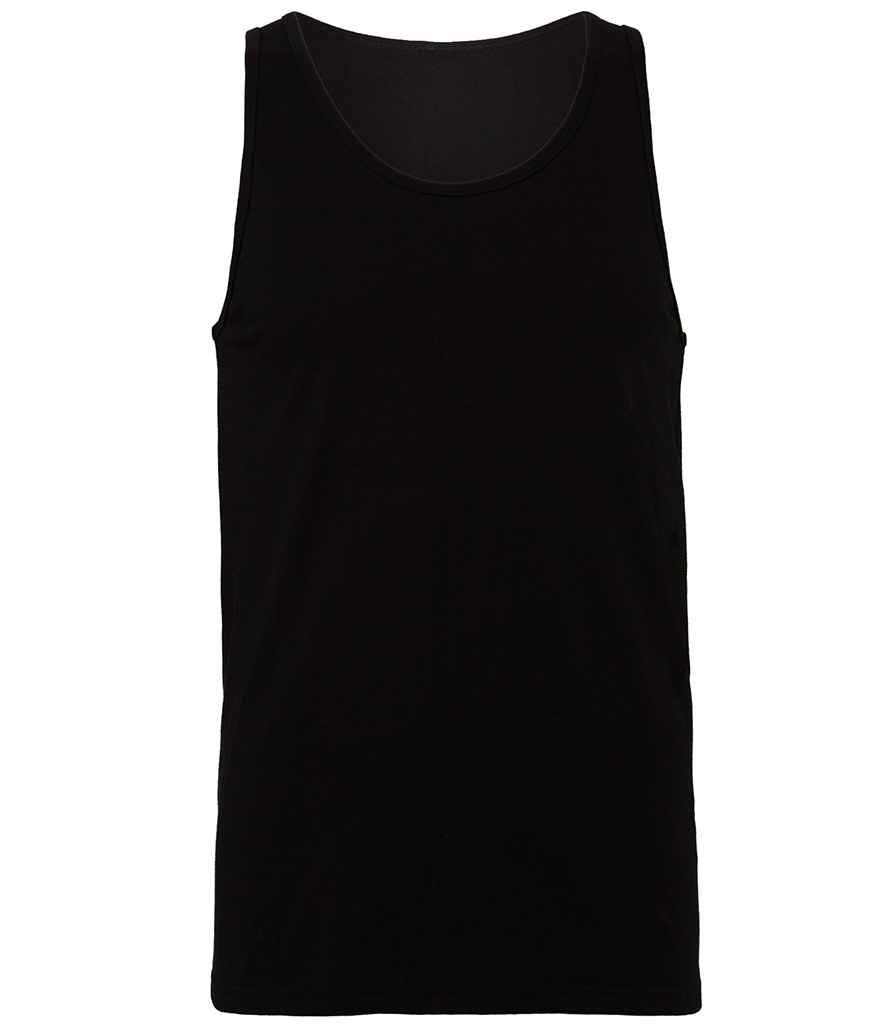 Bella+Canvas Canvas Unisex Jersey Tank Top Black