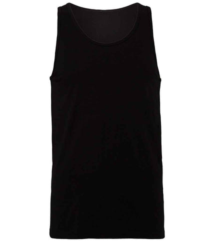 Bella+Canvas Canvas Unisex Jersey Tank Top Black